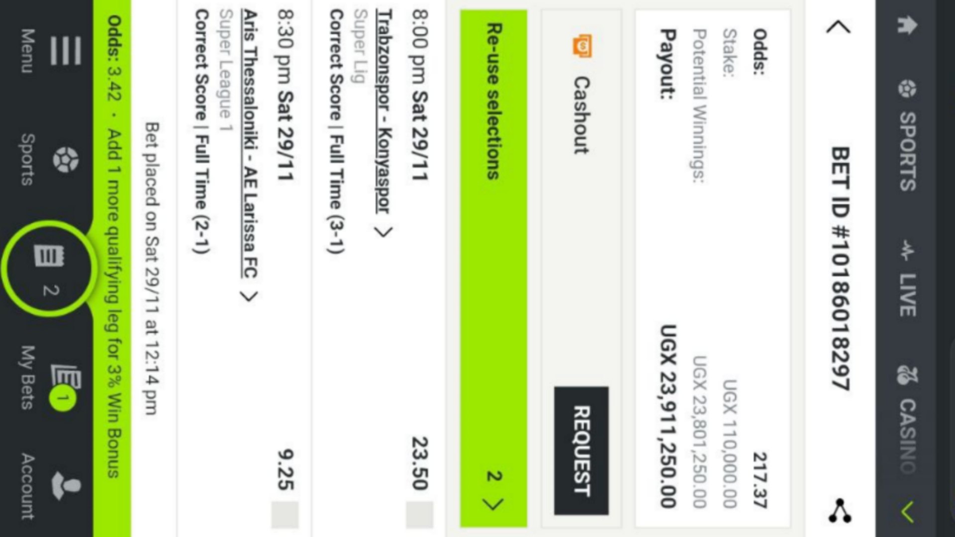 Betslip