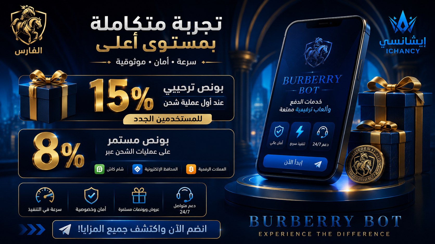 Ichancy Burberry Bot