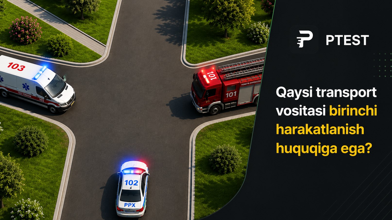 Ptest.uz kanal
