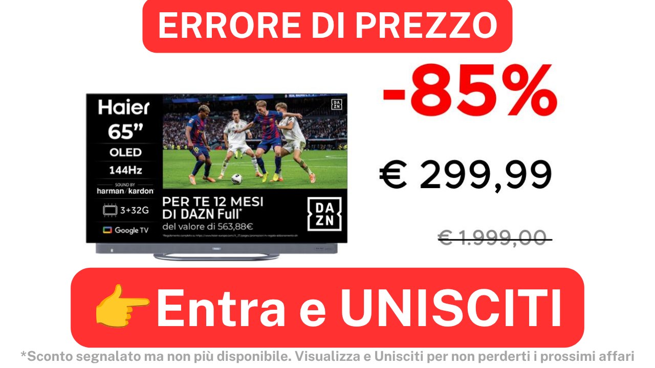OFFERTAZZE ❎ Errori a Raffica