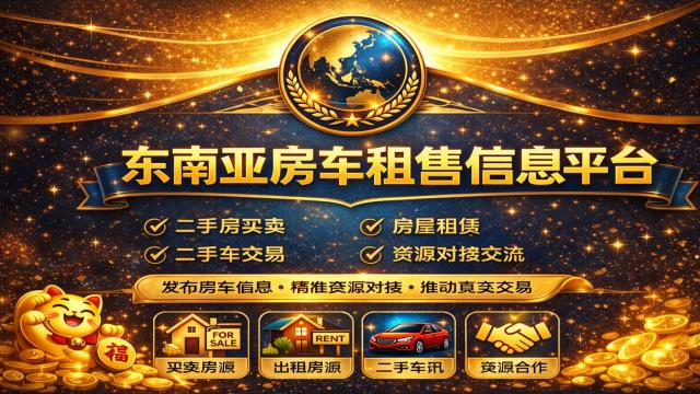 东南亚二手房车租售信息交流平台