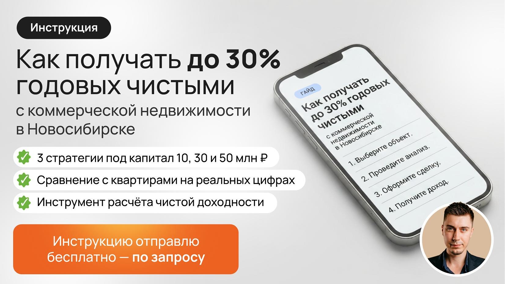 Коммерческая недвижимость | Готовый арендный бизнес | Новосибирск | Кагарманов Сабир