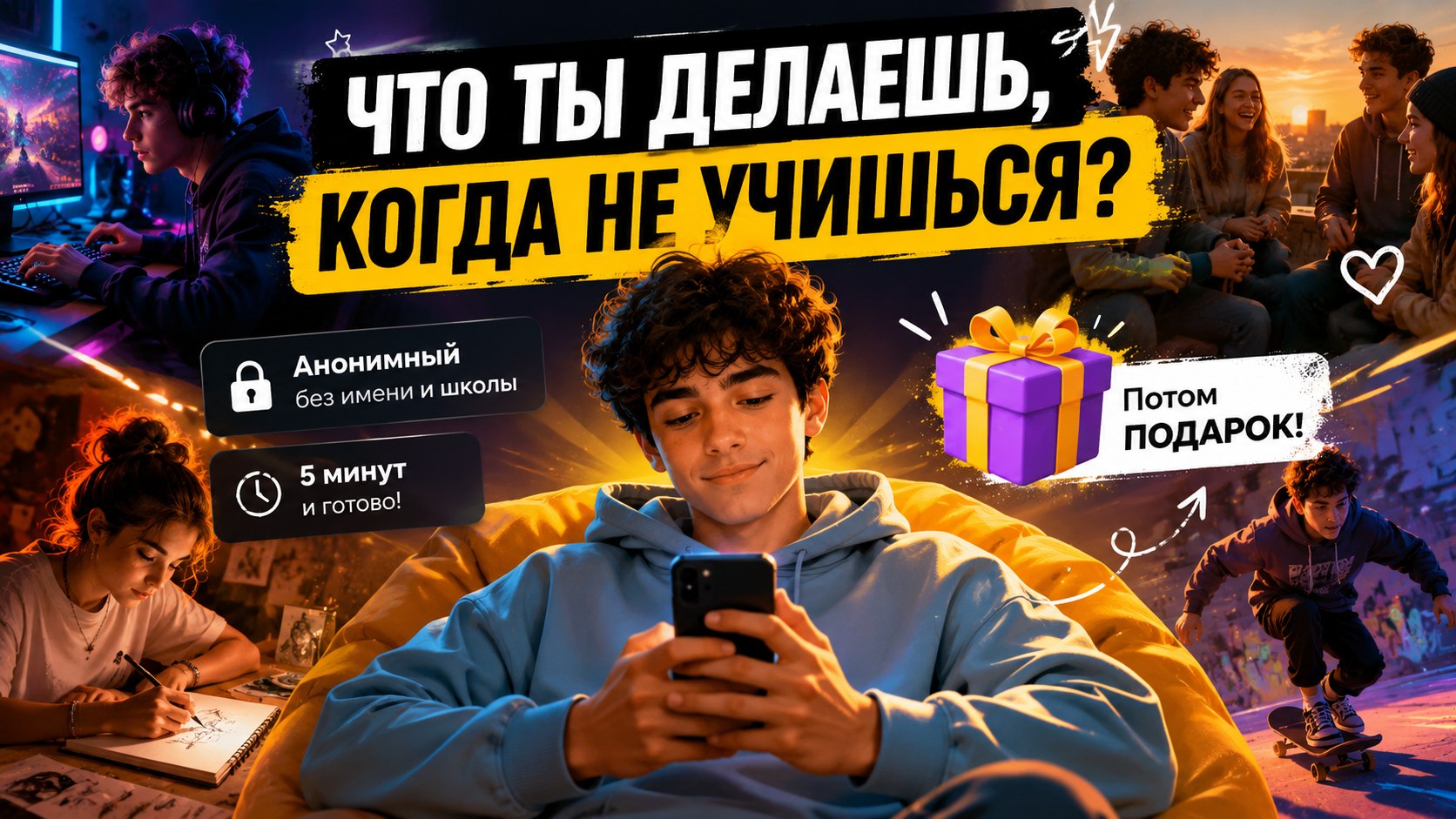 Самовыражение: опрос