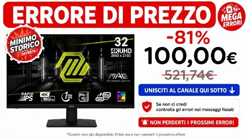 𝗠𝗘𝗚𝗔 𝗦𝗖𝗢𝗡𝗧𝗜 𝗘 𝗢𝗙𝗙𝗘𝗥𝗧𝗘 🛍️🛒
