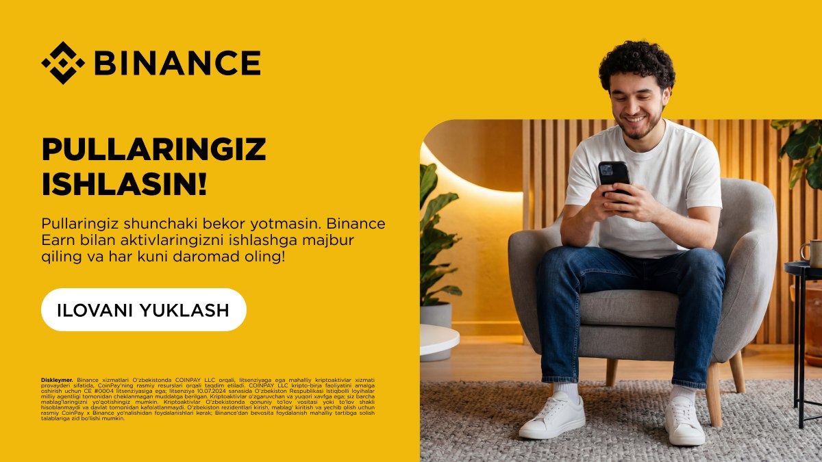 Binance Uzbekistan 🇺🇿
