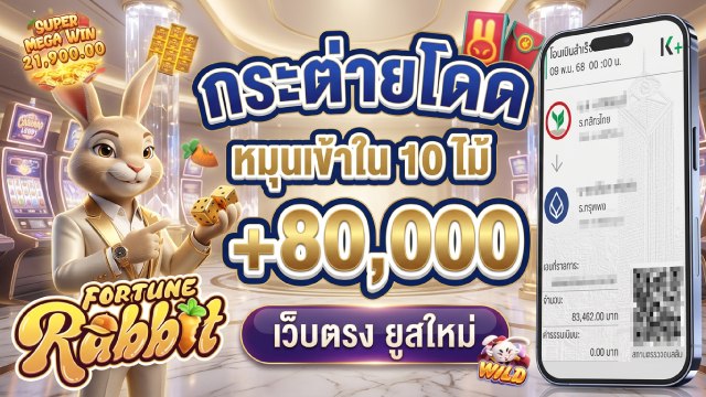 🔥คาสิโนออนไลน์ยอดนิยม อันดับ1 ในไทย