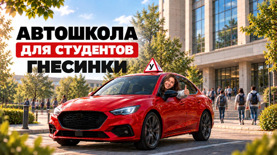 Автошкола для студентов Гнесинки