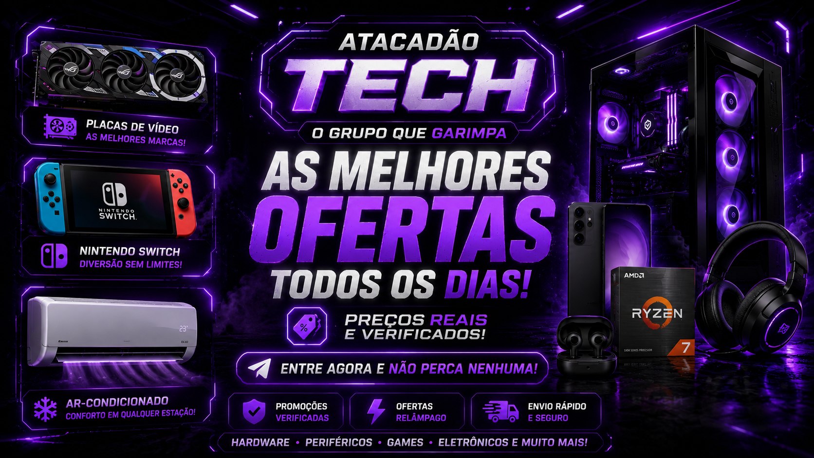 Atacadão Tech (Ofertas de Hardware)